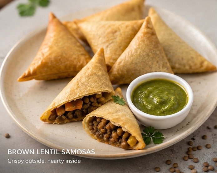 Difin Misir - Brown Whole Lentils
