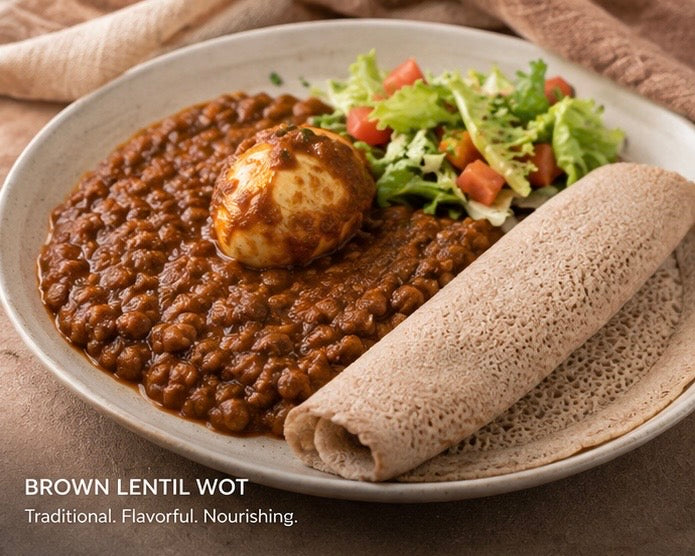 Difin Misir - Brown Whole Lentils